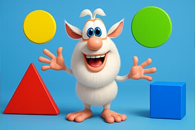 Shape song with Booba in a funny way