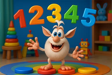 Learn Numbers Song with Booba